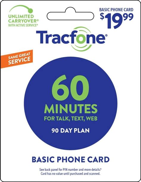 TracFone 30 minute airtime card